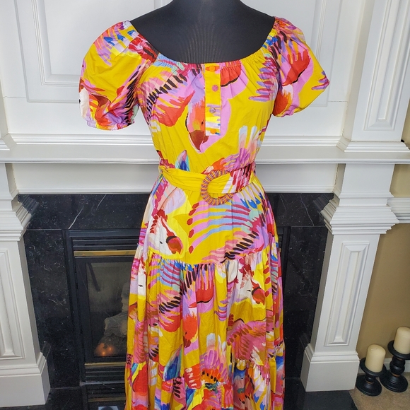 FARM Rio Dresses & Skirts - FARM RIO MAXI FLORAL DRESS